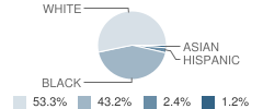 Grace Christian School Student Race Distribution