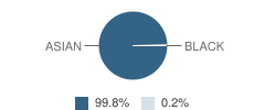 College Preparatry School of America Student Race Distribution