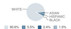 St Ignatius High School Student Race Distribution