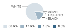 Cottonwood High School Student Race Distribution