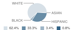 Clarksville Primary School Student Race Distribution