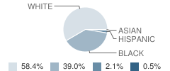 Crossett High School Student Race Distribution