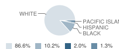 Des Arc High School Student Race Distribution