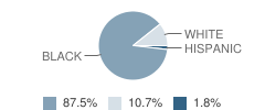 West Elementary School Student Race Distribution