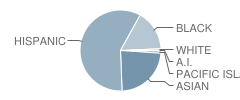 Vista Murrieta High School Student Race Distribution