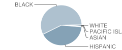 Leadership Preparatory High School Student Race Distribution