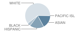 Rio Norte Junior High School Student Race Distribution