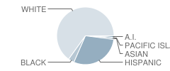 Onaga Elementary School Student Race Distribution