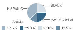 Progressive Academy Student Race Distribution