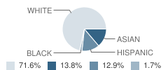 Nuestro Elementary School Student Race Distribution