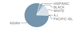 Herbert Hoover Elementary School Student Race Distribution