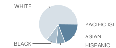 Kensington Elementary School Student Race Distribution