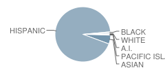 La Seda Elementary School Student Race Distribution