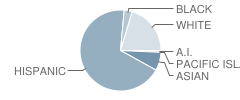 University Park Elementary School Student Race Distribution