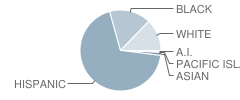 Golden Valley Middle School Student Race Distribution