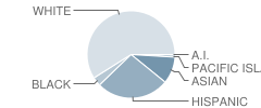 La Jolla High School Student Race Distribution