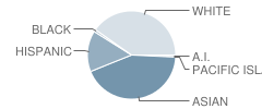 Bret Harte Middle School Student Race Distribution