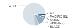 Del Campo High School Student Race Distribution