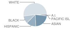 Mira Loma High School Student Race Distribution