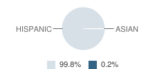 George Washington Carver Elementary School Student Race Distribution