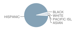 El Sol Santa Ana Science and Arts Charter Academy Student Race Distribution