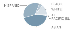 Lincoln Elementary School Student Race Distribution