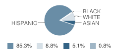 Frank Sparkes Elementary School Student Race Distribution