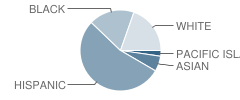 Juan De Anza Elementary School Student Race Distribution