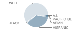 Yucaipa High School Ninth Grade Campus Student Race Distribution