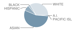 Dianne Feinstein Elementary School Student Race Distribution