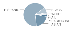 Lisa J. Mails Elementary School Student Race Distribution