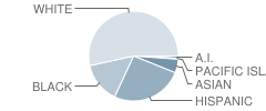 Foothill Oaks Elementary School Student Race Distribution