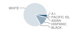 Argonaut High School Student Race Distribution