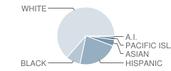 Jamacha Elementary School Student Race Distribution