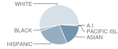 Red Bank Elementary School Student Race Distribution