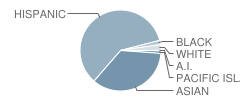 Yerba Buena High School Student Race Distribution