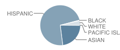 Gidley Elementary School Student Race Distribution