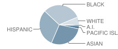 Barbara Comstock Morse Elementary School Student Race Distribution