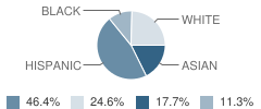 Grapeland Elementary School Student Race Distribution