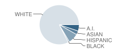 Fieldbrook Elementary School Student Race Distribution