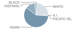 Irvington High School Student Race Distribution