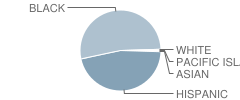 La Tijera School Student Race Distribution