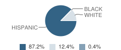 Laton Elementary School Student Race Distribution