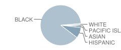Leapwood Avenue Elementary School Student Race Distribution