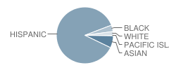 Sunny Brae Avenue Elementary School Student Race Distribution
