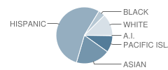 Lomita Park Elementary School Student Race Distribution