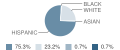 Dual Immersion Academy School Student Race Distribution