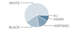 Eaglecrest High School Student Race Distribution