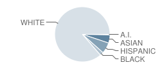 Coyote Ridge Elementary School Student Race Distribution