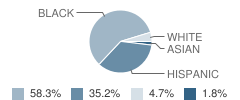 Cross School Student Race Distribution